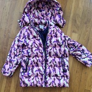 Camouflage Pattern Down Jacket